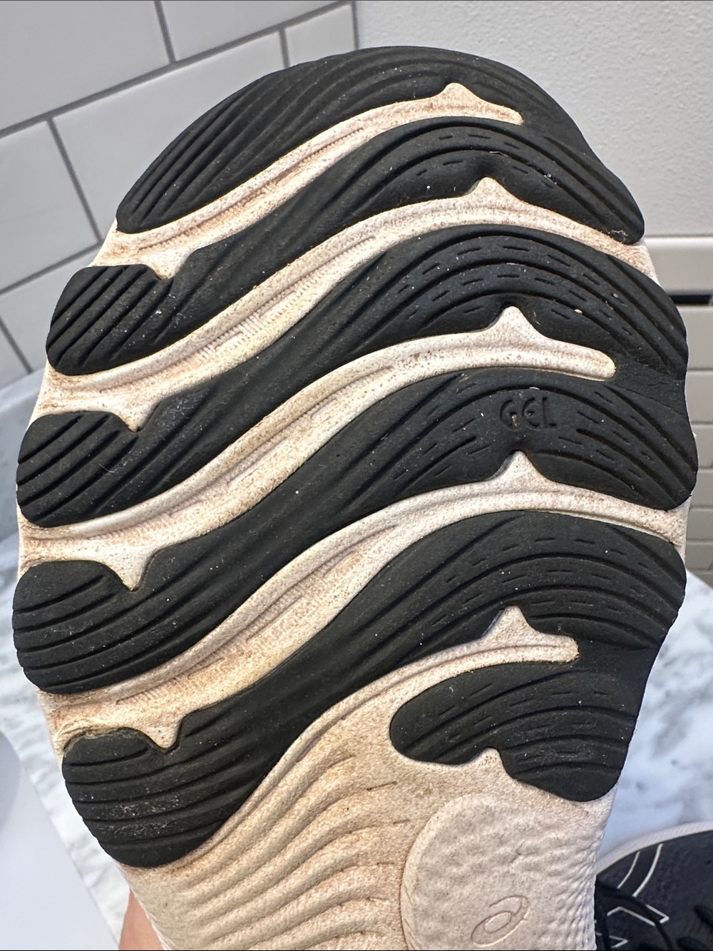 ASICS Black Running Shoes - worn a few times - Picture 10 of 14